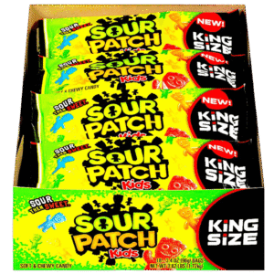 SOUR PATCH KING SIZE 3.4 OZ 18 CASE