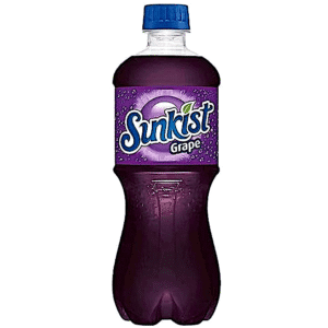 SUNKIST GRAPE SODA 20 OZ 24 CASE