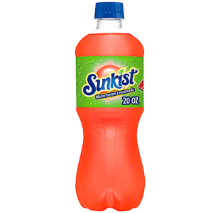 SUNKIST WATERMELON LEMONADE 20 OZ 24 CASE
