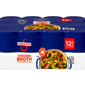 SWANSON CHICKEN BROTH SOUP 14.5 OZ. 12 CASE