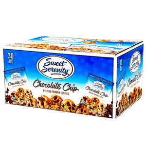 SWEET SERENITY CHOCOLATE CHIPS COOKIES 2OZ 30 CASE