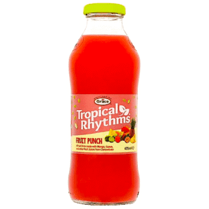 TROPICAL RHYTHMS FRUIT PUNCH 16 OZ 12 CASE