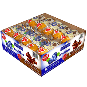 UNCLE WALLY'S VARIETY PACK MUFFINS 20 CASE