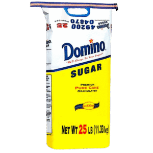 DOMINO SUGAR 25 LBS