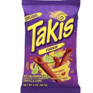 5 TAKIS FUEGO PACK DE 42 CASE