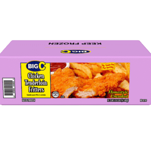 BIG CHICKEN TENDERLOIN FRITTERS 10 LBS