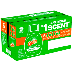 GAIN ORIGINAL 25 OZ 6 CASE