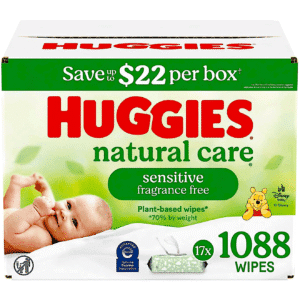 HUGGIES SENSITIVE WIPES 1088 COUNT