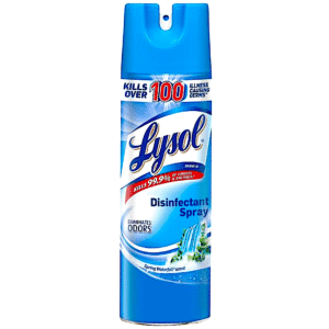 LYSOL SPRAY SPRING WATER ALL 19 OZ 12 CASE