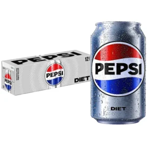 PEPSI COLA DIET 12 OZ CANS 12 CASE