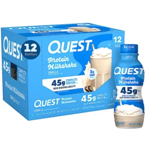 QUEST PROTEIN MILKSHAKE VANILLA 14 OZ 12 CASE