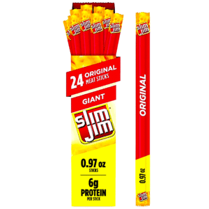 SLIM JIM GIANT ORIGINAL ALL FLAVORS 24 CASE