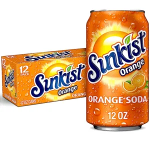 SUNKIST ORANGE 12 OZ CANS 12 CASE
