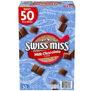 SWISS MISS MILK CHOCOLATE HOT COCOA MIX 50 PACKS