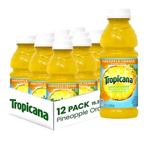 TROPICANA PINAPPLE ORANGE  12 PACKS