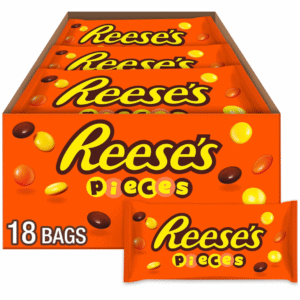 REESE'S PIECES PEANUT BUTTER BAG 1.53 OZ 18 CT