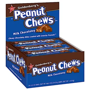 PEANUT CHEW BLUE COCOLATEY 20 0Z 24 CASE
