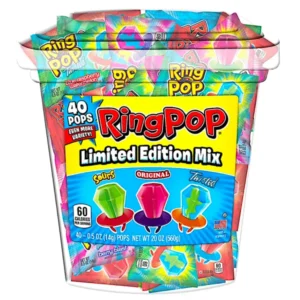 TOPPS RING POP MIX 0.5 OZ 40 CASE