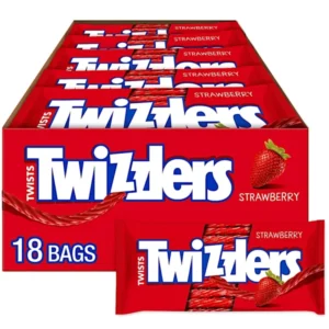 TWIZZLERS STRAWBERRY 2.5 OZ 18 CASE