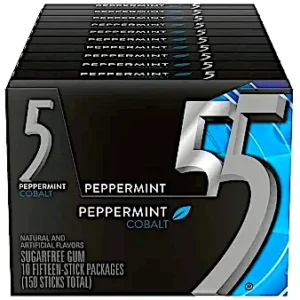 WRIGLEYS 5 BLUE SPEARMINT RAIN 10-15 STICK