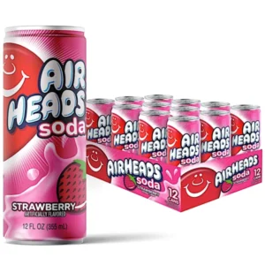 AIR HEADS SODA STRAWBERRY 12OZ 12 PACK