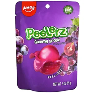 AMOS PEELERZ GUMMY GRAPE 12 PACK
