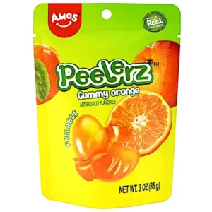 AMOS PEELERZ GUMMY ORANGE 12 PACK