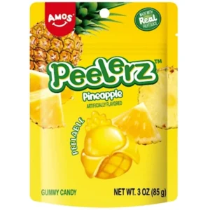 AMOS PEELERZ GUMMY PINEAPPLE 12 PACK