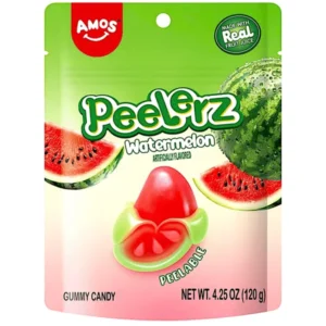 AMOS PEELERZ GUMMY WATERMELON 12 PACK