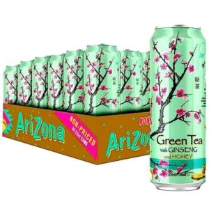 ARIZONA GREEN TEA CAN 22OZ 24 PACK