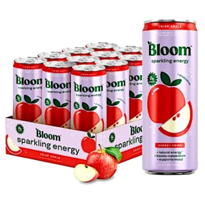 BLOOM SPARKLING ENERGY APPLE 12OZ 12 PACK