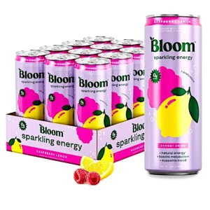 BLOOM SPARKLING ENERGY LEMON 12OZ 12 PACK