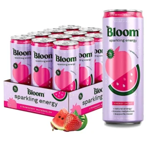BLOOM SPARKLING ENERGY WATERMELON 12 OZ 12 PACK