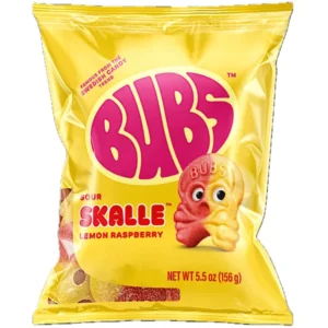 BUBS GUMMIES LIMON RASPBERRY 12 PACK