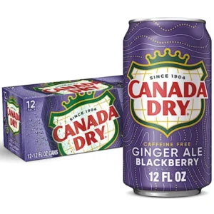 CANADA DRY GUNGER ALE BLACK CHERRY 12 OZ CANS 12 CASE