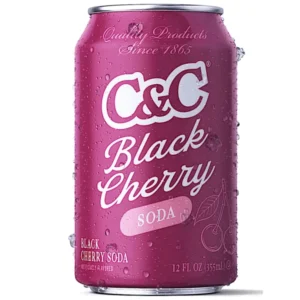 C&C BLACK CHERRY 12OZ CANS 24 PACK