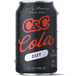 C&C DIET COLA 12OZ CANS 24 PACK