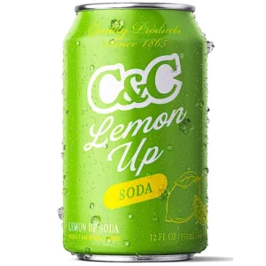 C&C LEMON UP SODA 12OZ CANS 24 PACK