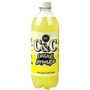 C&C ORIGINAL LEMONADE SODA BOTTLE 24 OZ 24 PACK