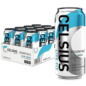 CELSIUS BLUE CRUSH 12 OZ 12 CASE