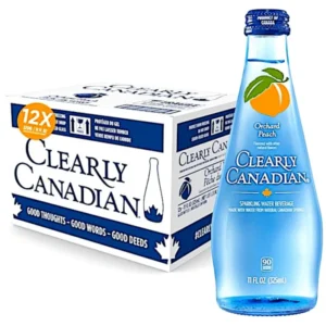CLEARLY CANADIAN PEACH 11.OZ 12 CASE