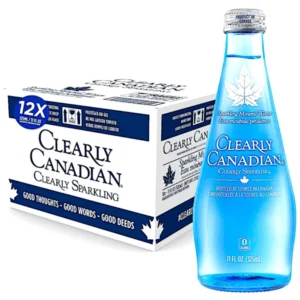 CLEARLY CANADIAN S MINERAL WATER 11.OZ 12 CASE
