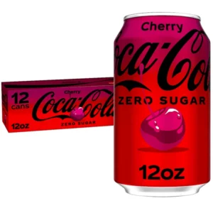 COCA COLA CHERR ZERO12 OZ CANS 12 CASE
