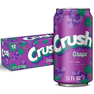 CRUSH GRAPE 12 OZ CANS 12 CASE