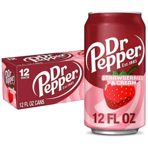 DR PEPPER STRAWBERRY 12 OZ CANS 12 PACK