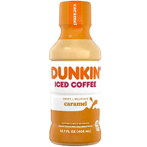 DUNKIN ICED COFFEE CARAMEL 13.7 OZ 12 PACK