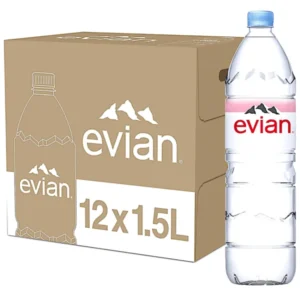 EVIAN WATER 1.5 LITRO 12 CASE