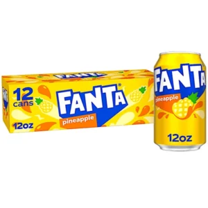 FANTA PINEAPPLE 12 OZ CANS 12 CASE