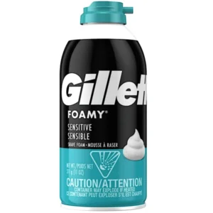 GILLETTE SHAVE FOAM BLUE 11 OZ EACH