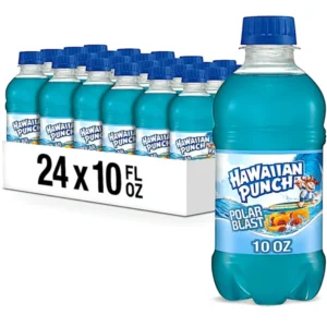 HAWALLAN PUNCH POLAR BLAST BLUE 10.OZ 24 CASE